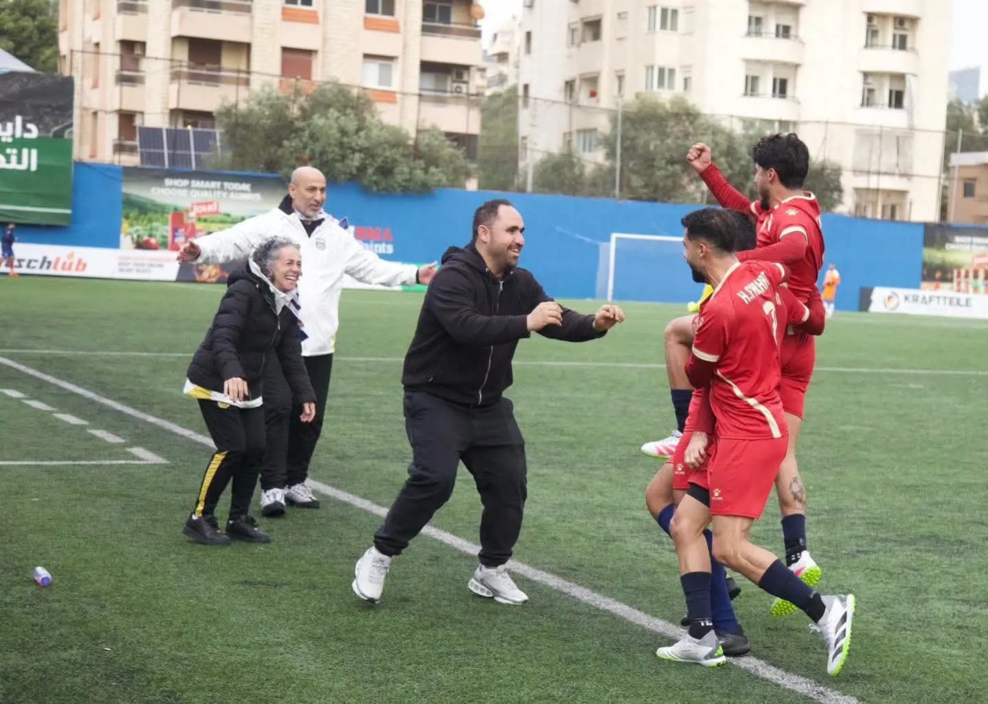 فوز رياضي ثمين للغد الأفضل