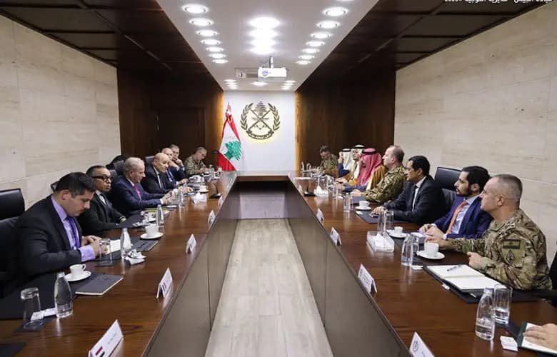 هيكل يلتقي بن فرحان ولودريان بحضور سفراء الخماسية.. إليكم التفاصيل
