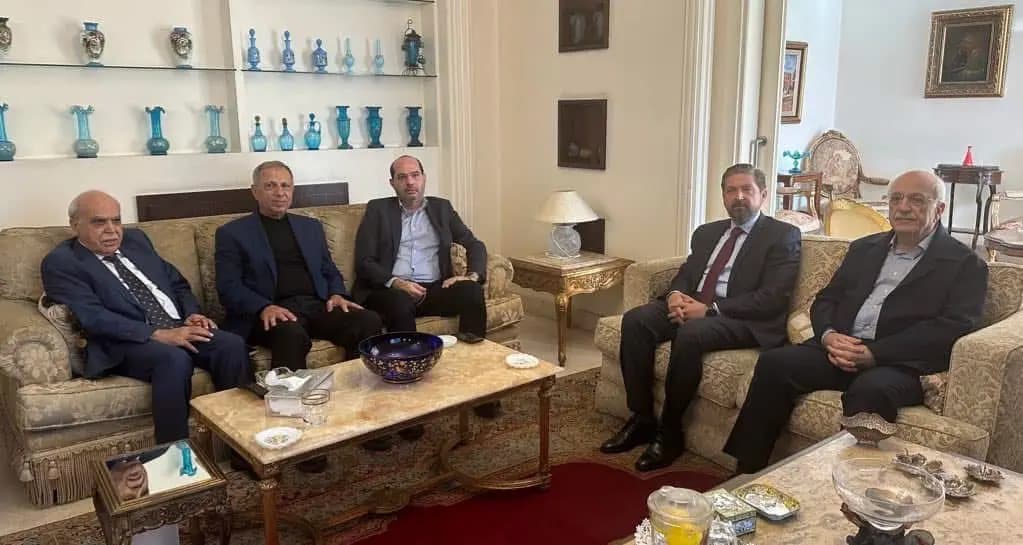 الأمير يزيد بن فرحان يستقبل تكتل «التوافق الوطني» في اليرزة