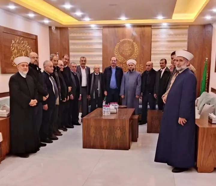 مراد يزور مفتي راشيا.. وهذا ما جرى بحثه