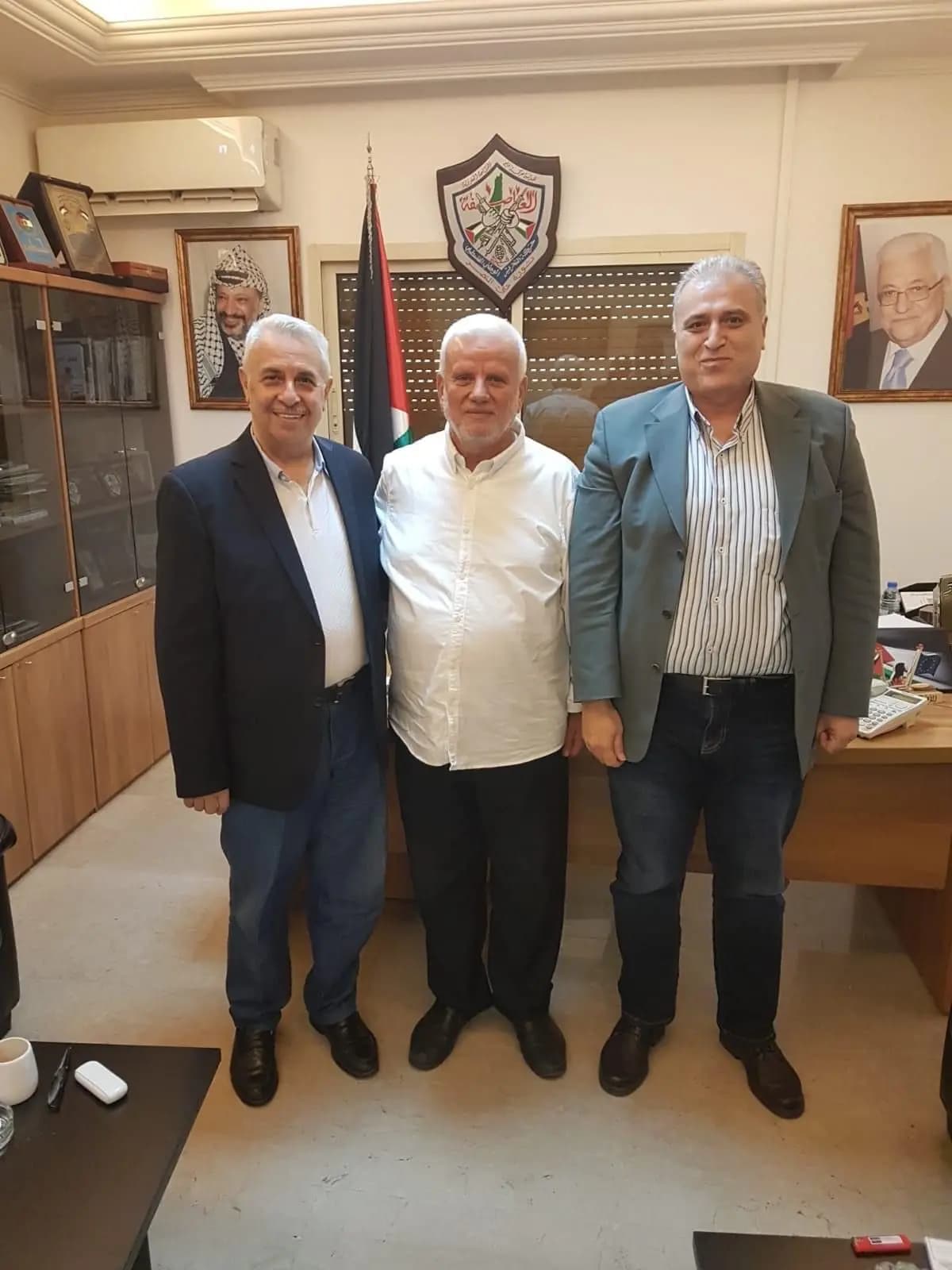 مرعي يبحث مع "أبو العردات" أوضاع الفلسطينيين في لبنان