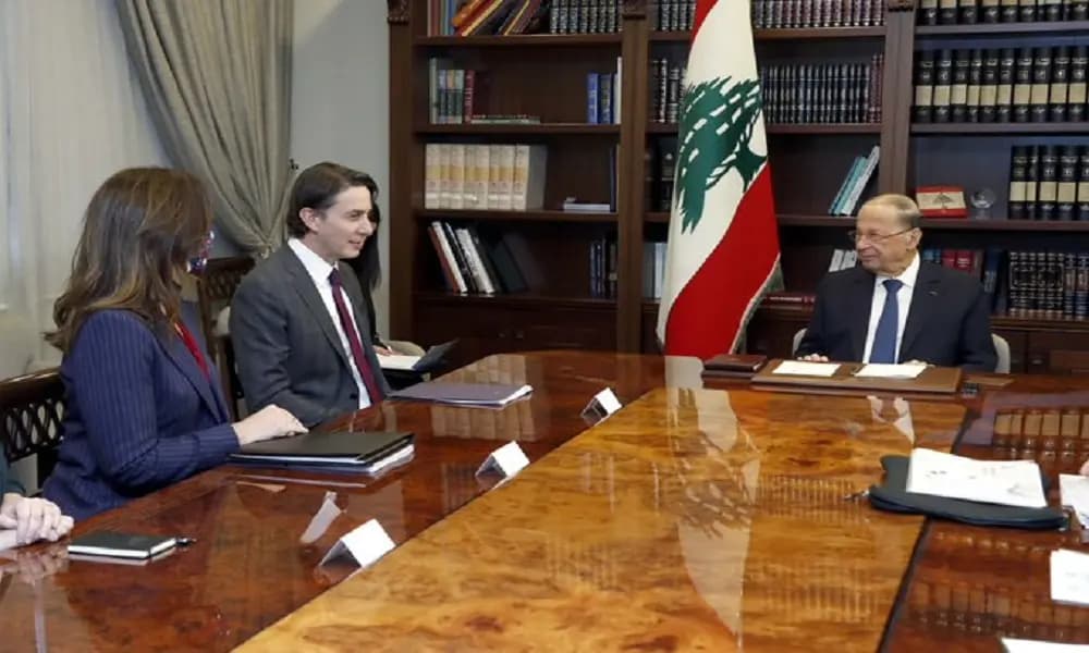 عون عن ترسيم الحدود: مستعدون لدرس النقاط المطروحة