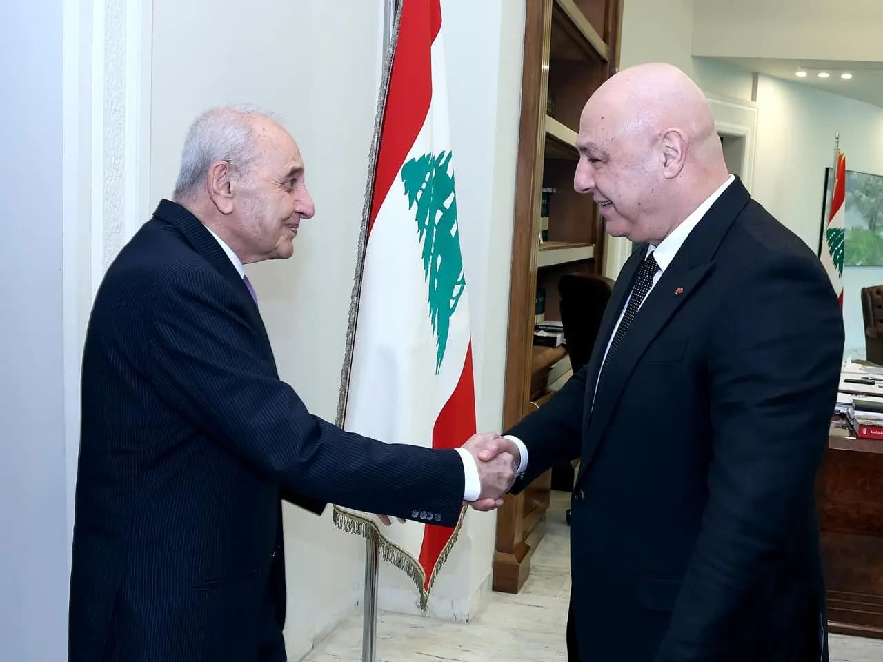 بري مغادراً قصر بعبدا: لقاءاتي مع عون دائماً ممتازة
