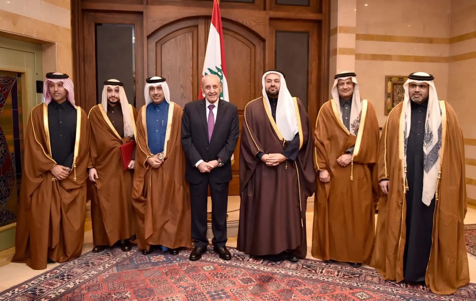 تطورات الأوضاع وإعادة الإعمار بين بري والخليفي