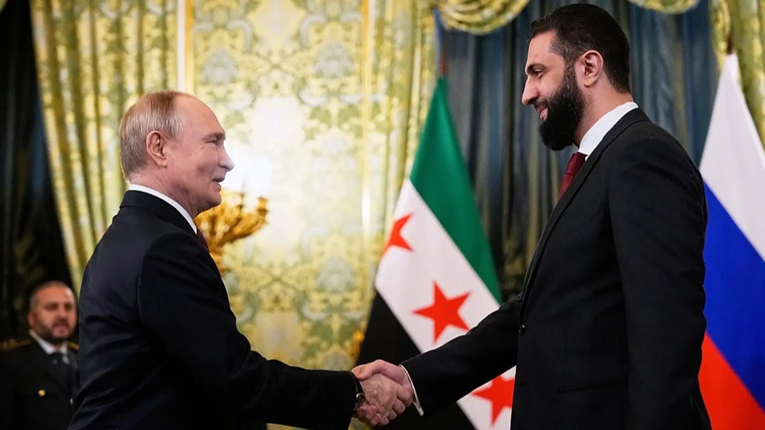 الشرع يلتقي بوتين