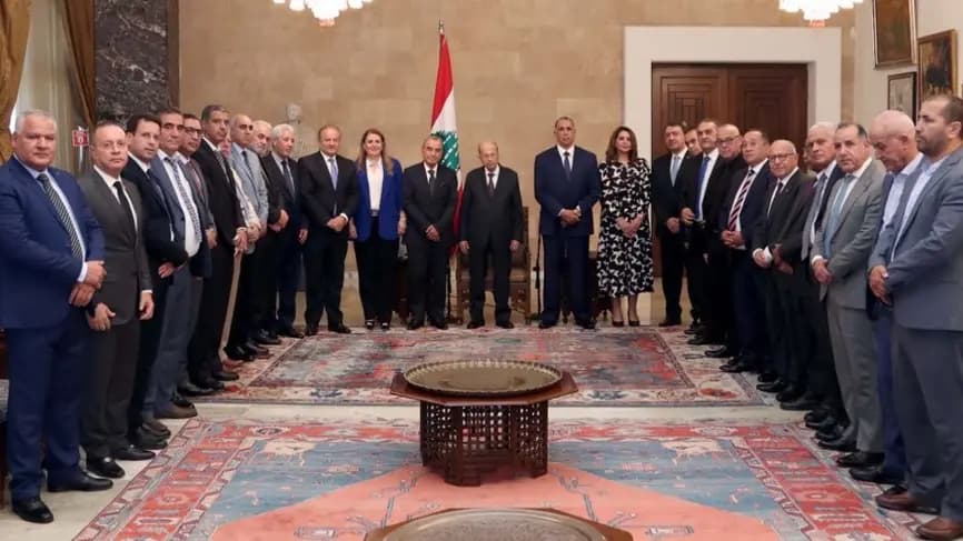 الرئيس عون مستقبلاً وفد اتحاد المحامين العرب: لوقوف الدول العربية إلى جانب الشعب اللبناني