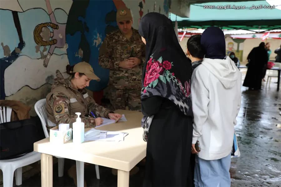 الجيش يقيم يومًا صحيًّا مجانيًّا في الضاحية