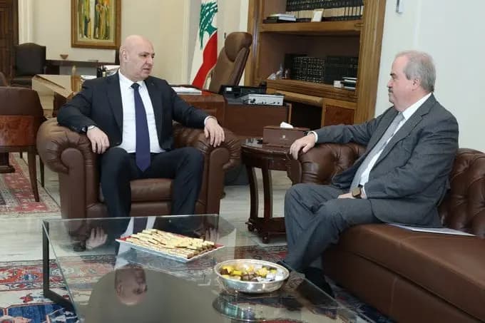 عون يطّلع على نتائج محادثات دافوس ودبي