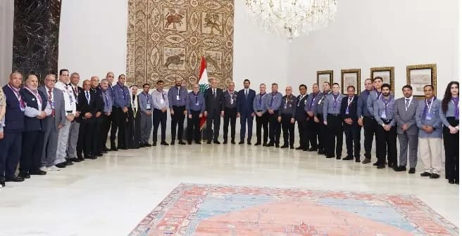 "إنجاز هائل و جبار".. عون يشكر الكشافة العربية على ثقتها بلبنان