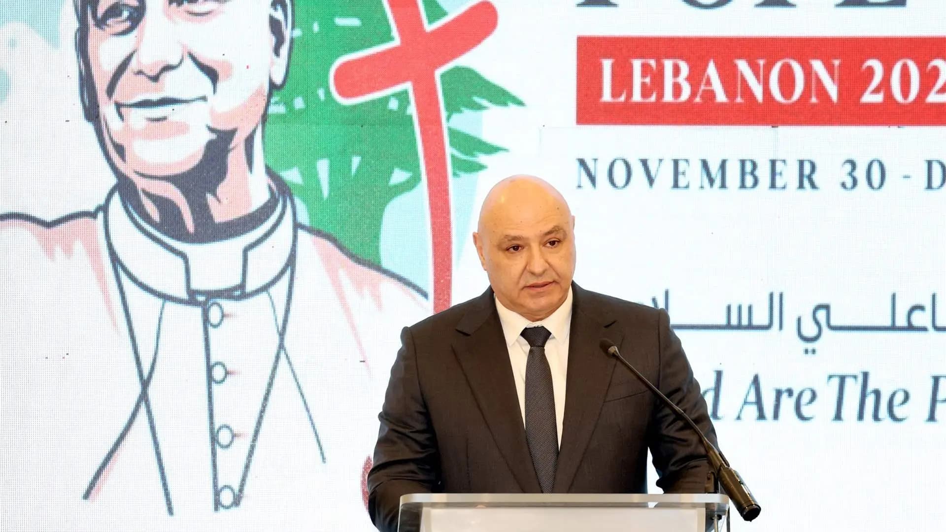 عون واللبنانية الأولى يشكران المساهمين ماديًّا و معنويًّا" في نجاح زيارة البابا