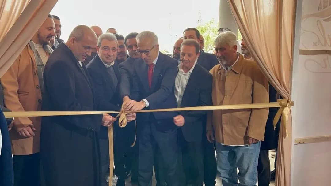 البساط يفتتح "معرض الأعراس" في راشيّا
