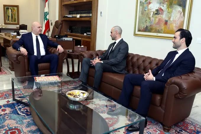 عون: تطور إيجابي في القطاع الاقتصادي