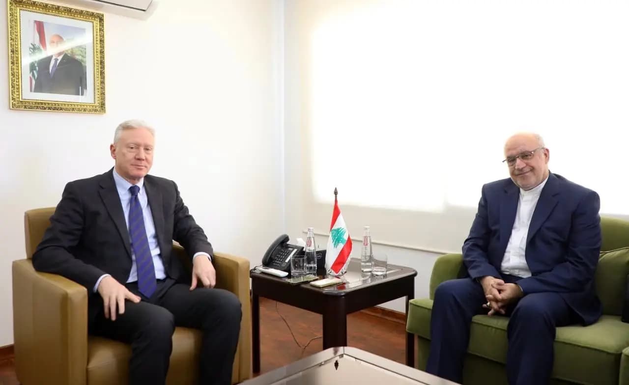رجي يلتقي أماني في زيارة بروتوكولية وداعية