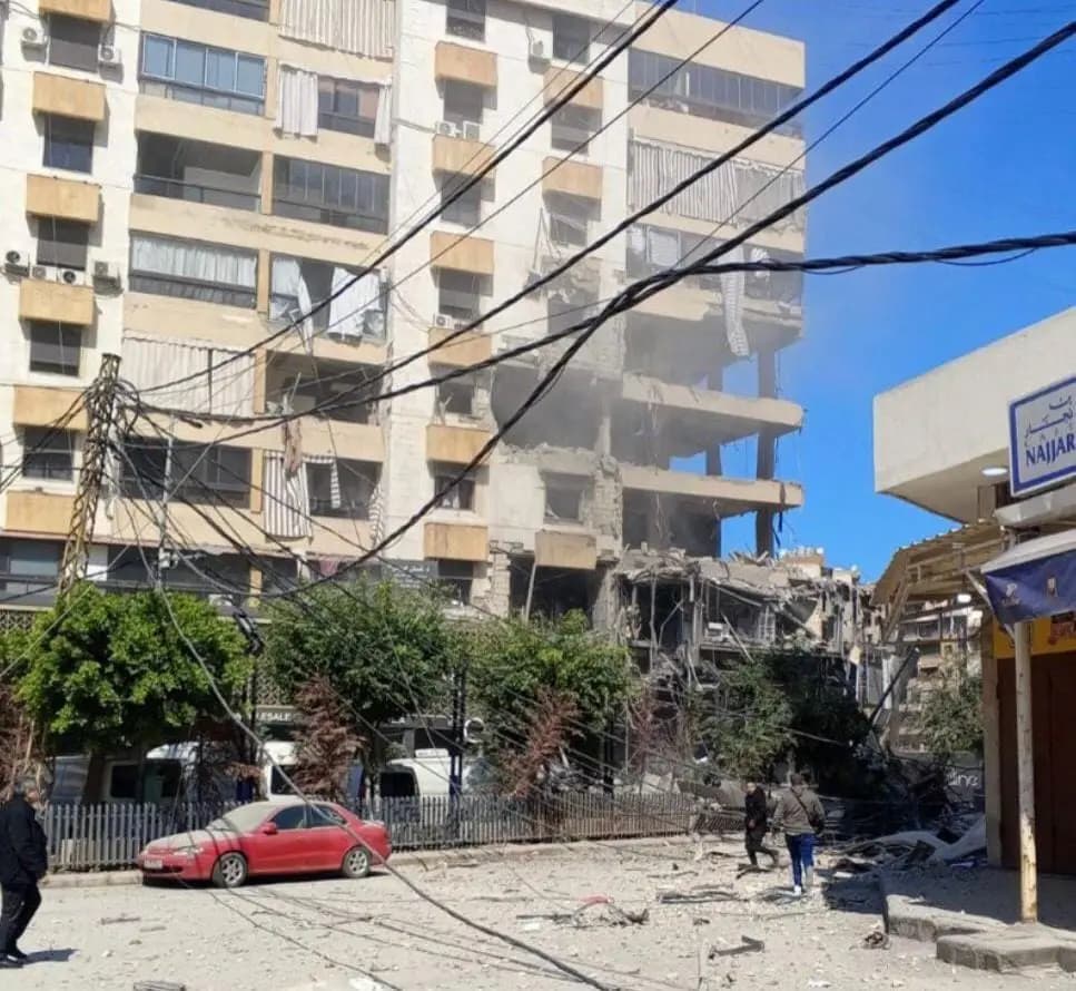 غارة إسرائيلية على الضاحية الجنوبية