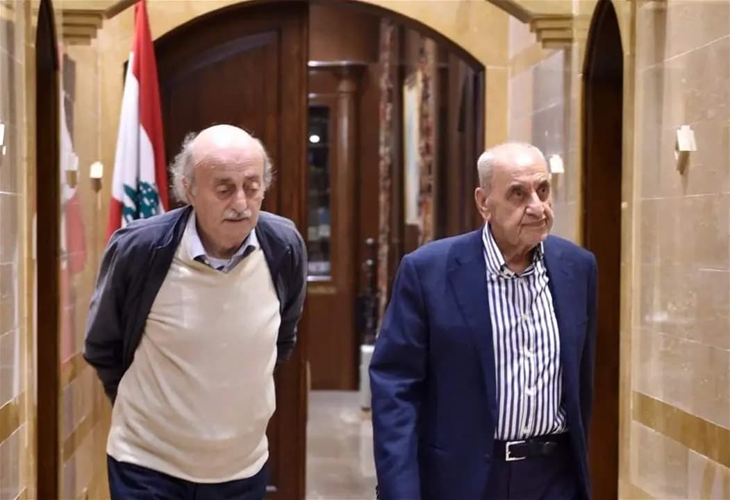 جنبلاط من عين التينة: المحنة كبيرة.. وسنجتازها بالتضامن