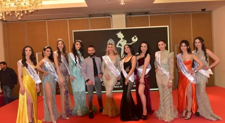 خاص وبالصور- ليال عبود تتوج دموع الفرح من الاردن ملكة وسفيرة الأمم
