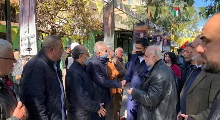 رئيس لجنة الحوار اللبناني الفلسطيني يتفقد عين الحلوة:خطة عمل ورسالة لتعزيز التعاون