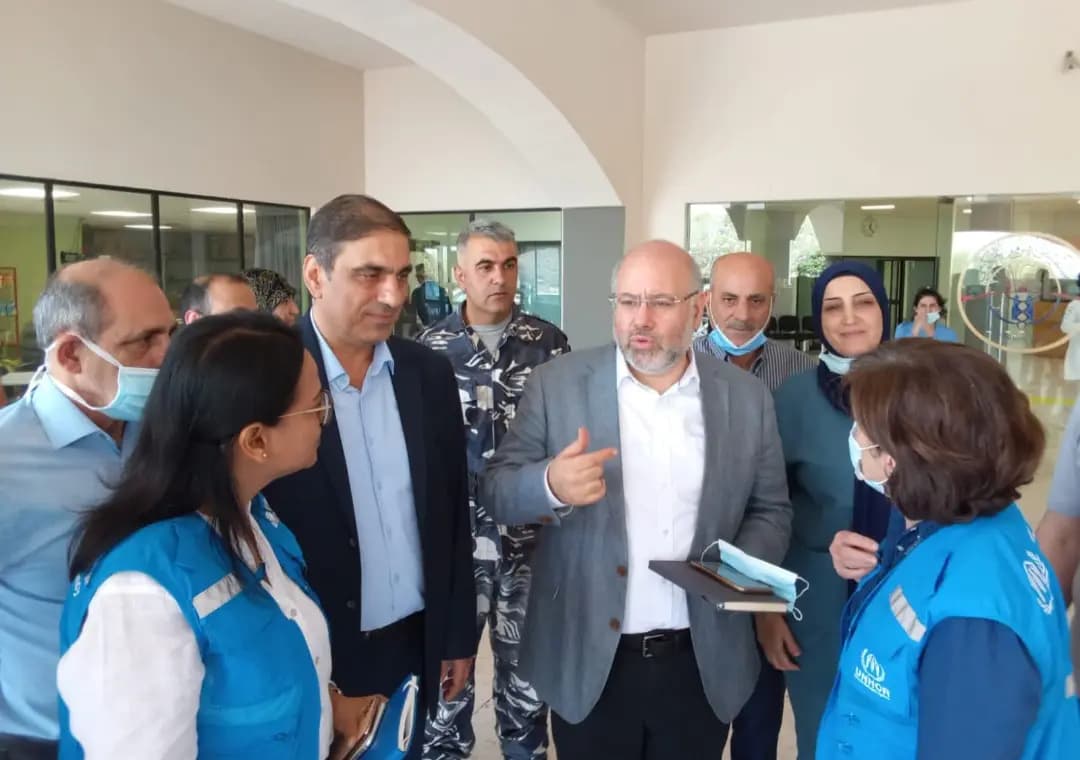 الأبيض يختتم جولته في الهرمل