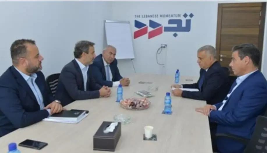 "لبنان القوي" يلتقي "تجدد"