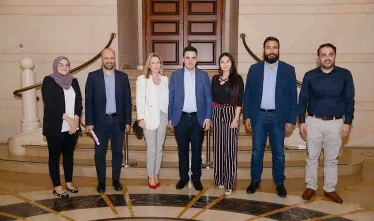 غادة أيوب ورازي الحاج يعرضان مبادئ الحكومة المفتوحة