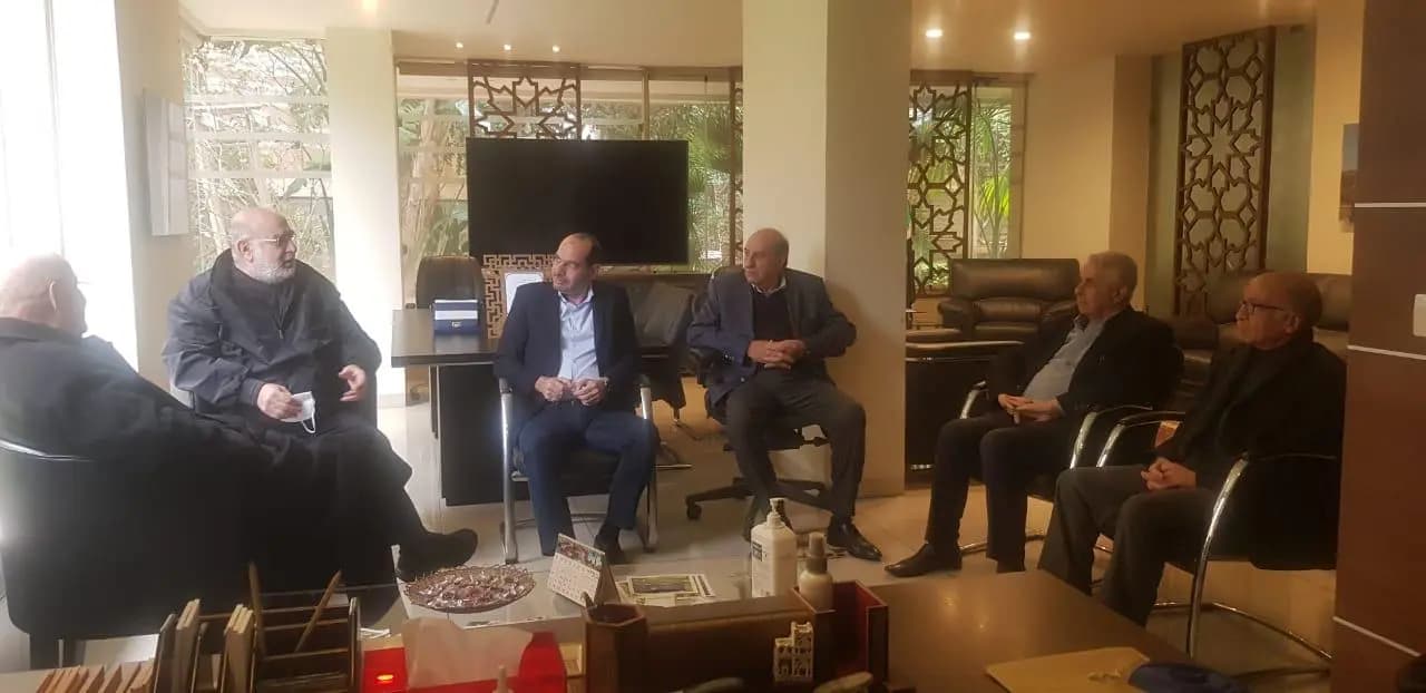 مراد التقى حمدان و تم عرض الأوضاع الراهنة على الساحة المحلية والدولية