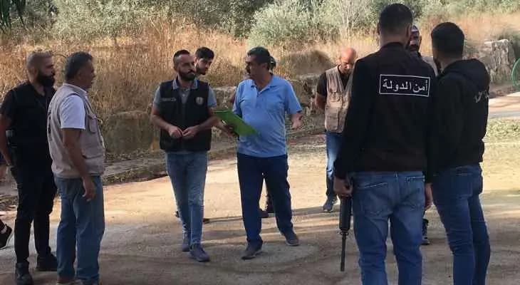 أمن الدولة في هذين القضائين ومعاصر الزيتون "السبب"