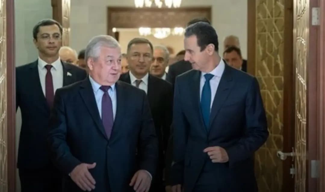 الأسد يناقش مع وفد روسي ملف اللاجئين والعلاقات الثنائية