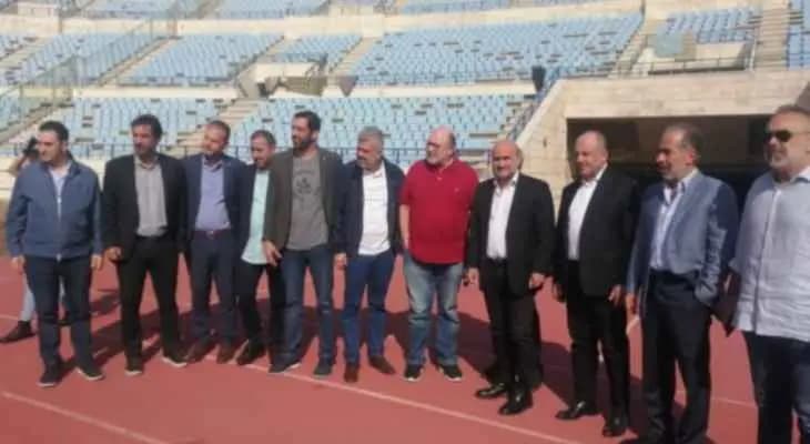 جولة "رياضية" في مدينة كميل شمعون!