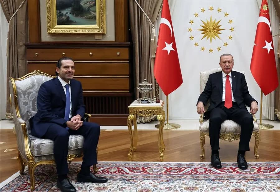 الحريري يلتقي أردوغان في أنقرة