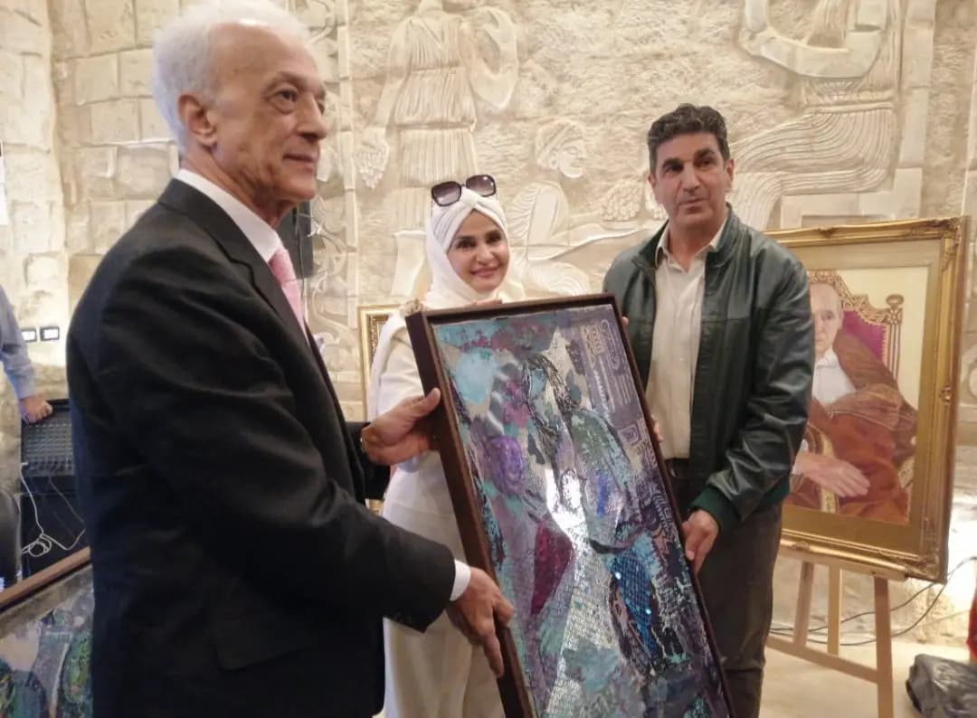 افتتاح معرض "عشرة عمر" للفنانة زينب دندش في بعلبك برعاية وزير الثقافة