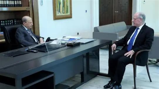 استقبل الرئيس عون وزير الدفاع الوطني موريس سليم