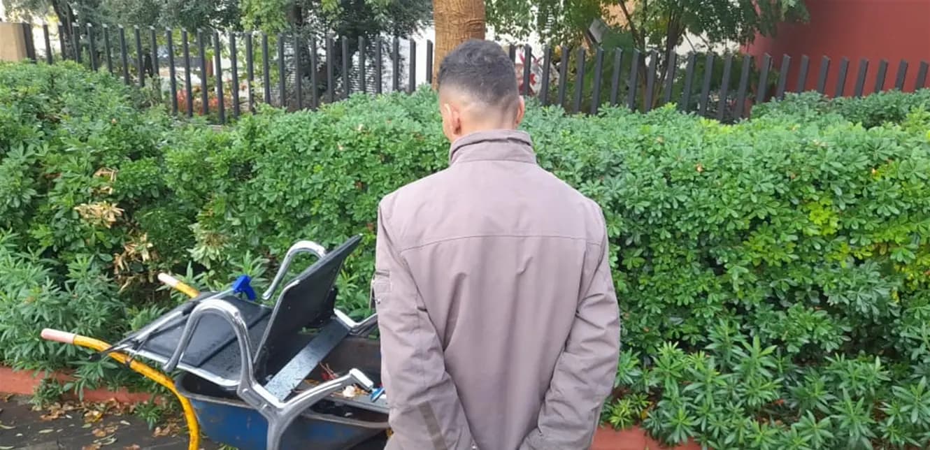 توقيف سارق.. بالجرم المشهود!
