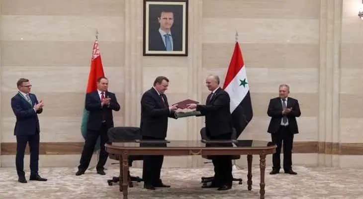 ماذا بين سوريا وبيلاروسيا؟