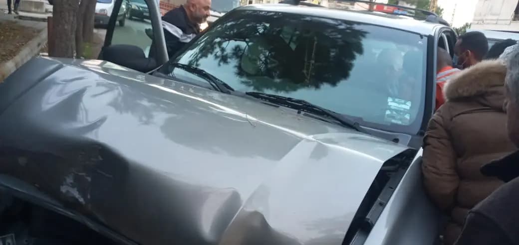 حادثُ سيرٍ في قب الياس