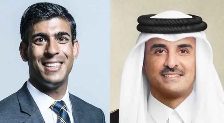سوناك يهنئ أمير قطر!