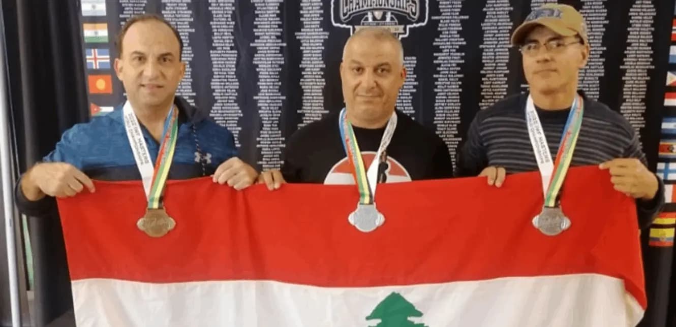 3 ميداليات.. للبنان!