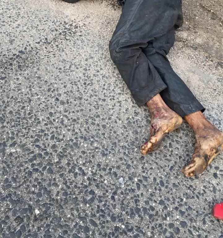 جُثّة على الطريق الدولية!