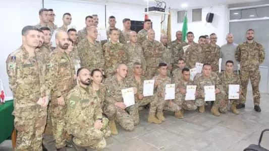 تخريج عسكريين يإشراف إيطالي..