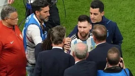 ميسّي يهاجم مدرّب هولندا!