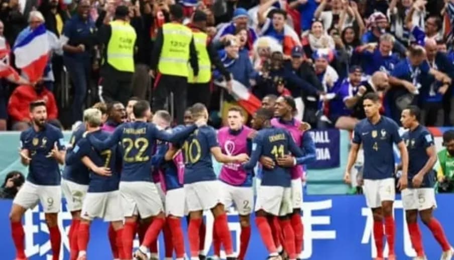 الفرنسي يخرج الإنكليزي من كأس العالم ومواجهةٌ مرتقبةٌ مع المغرب الأربعاء