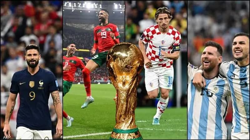 هذه نسبة كلِّ منتخب بتحقيق كأس العالم