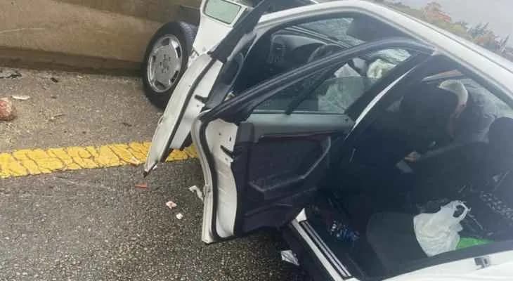 حادث سير خطير على هذا الطريق!