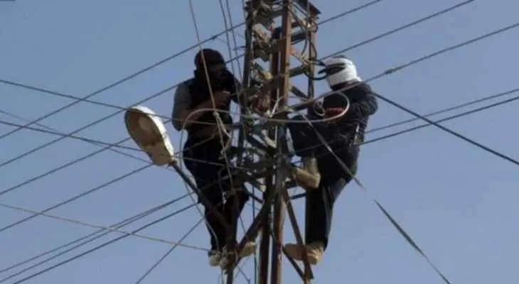عمليات سرقة لشبكات الكهرباء