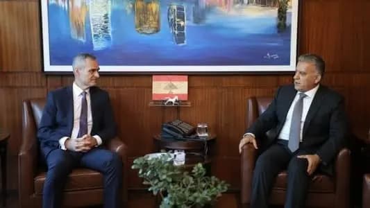 اللواء إبراهيم يستقبل قائد "اليونيفيل"