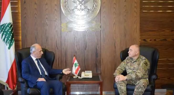 العميد حداد يتسلّم أعمال المفتّشيّة العامّة