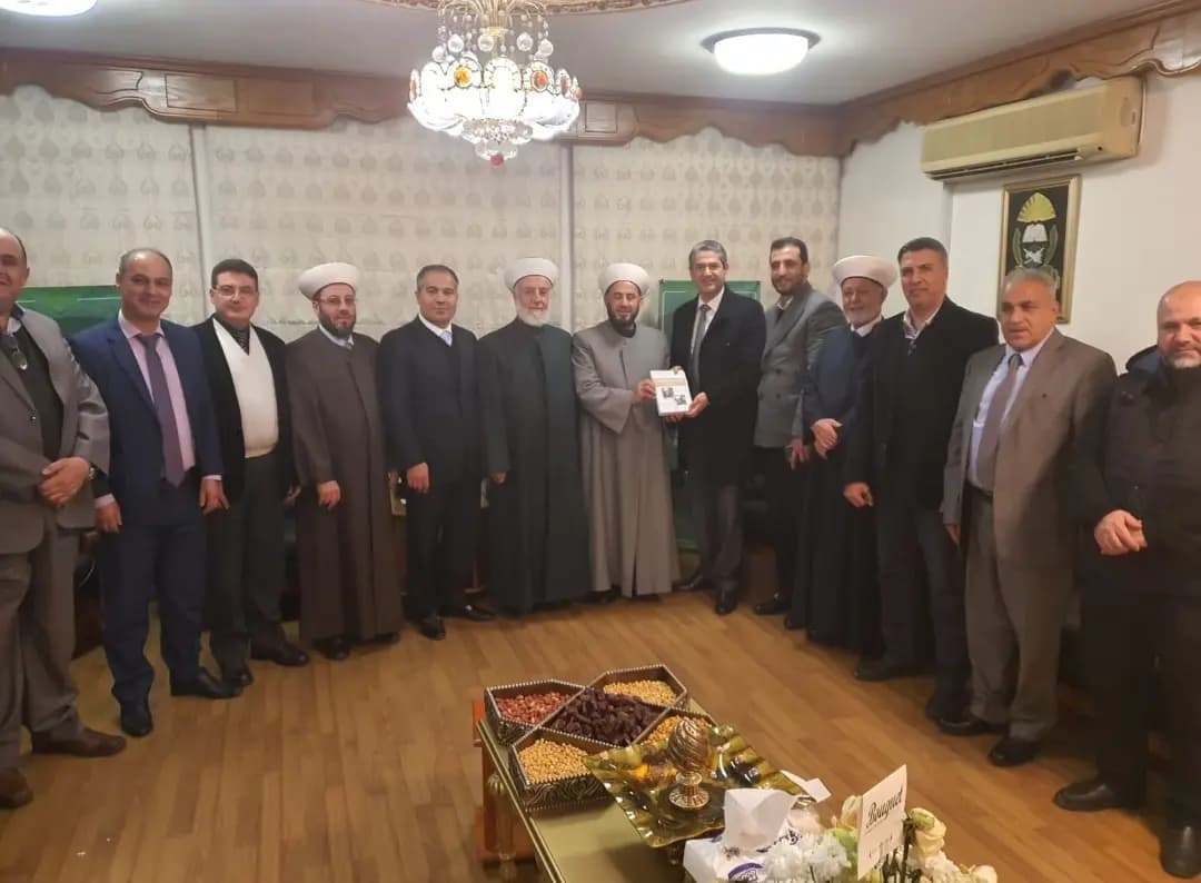 محافظُ البقاع يزورُ مفتي زحلة والبقاع الغربي مهنئاً