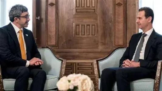 في زيارة مُفاجئة..وزير خارجية الإمارات يلتقي الأسد
