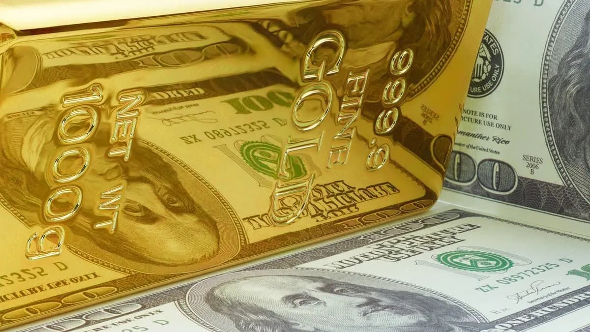 سعر الدولار يهبط...والذهب يرتفع
