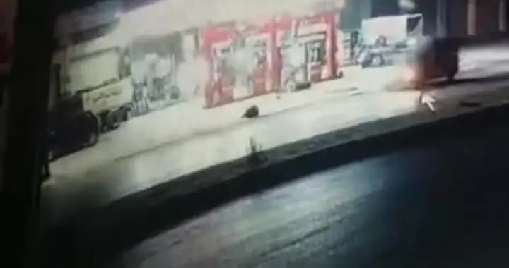 حادثُ سيرٍ على طريقِ بلدةِ برالياس
