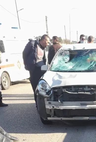 حادث صدم مروّع على الأوتستراد!